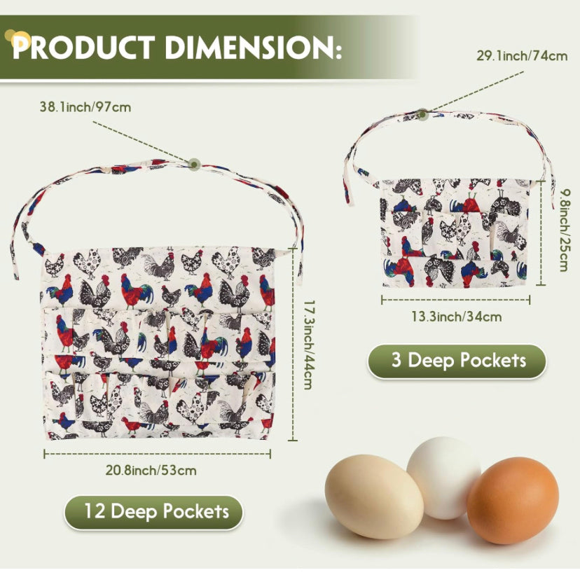 Egg Apron for Chicken Lovers